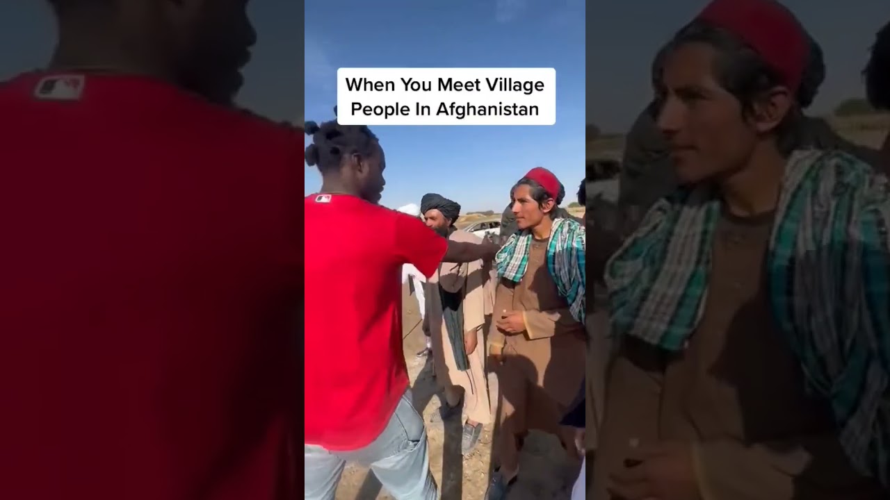 Black Man Meets Taliban in Afghanistan 🏞️