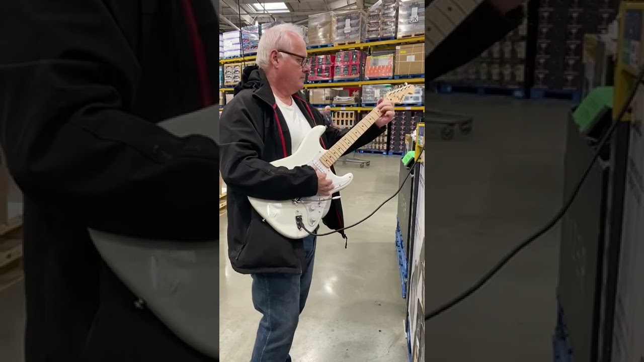 Affordable Fender Squier Stratocaster at Costco 🎸 – Watch & Learn!