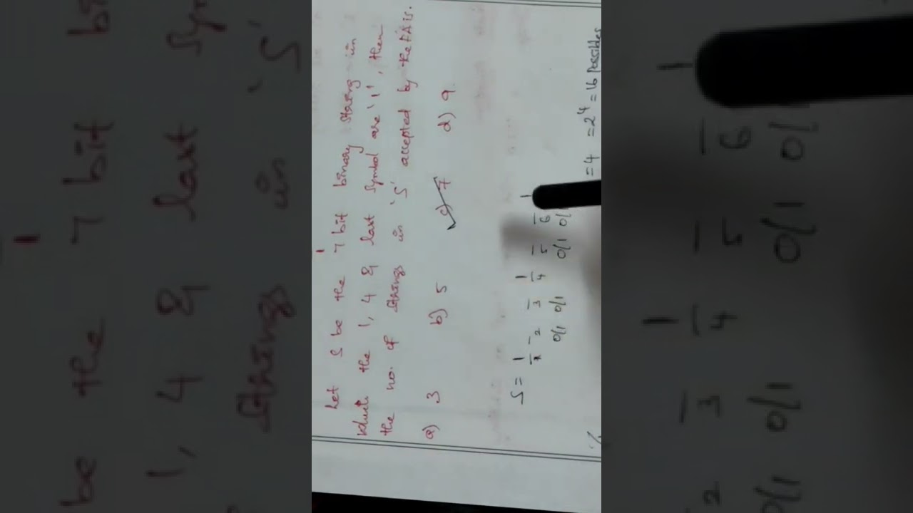 Gate Question Solved: NFA & Finite Automata 📘