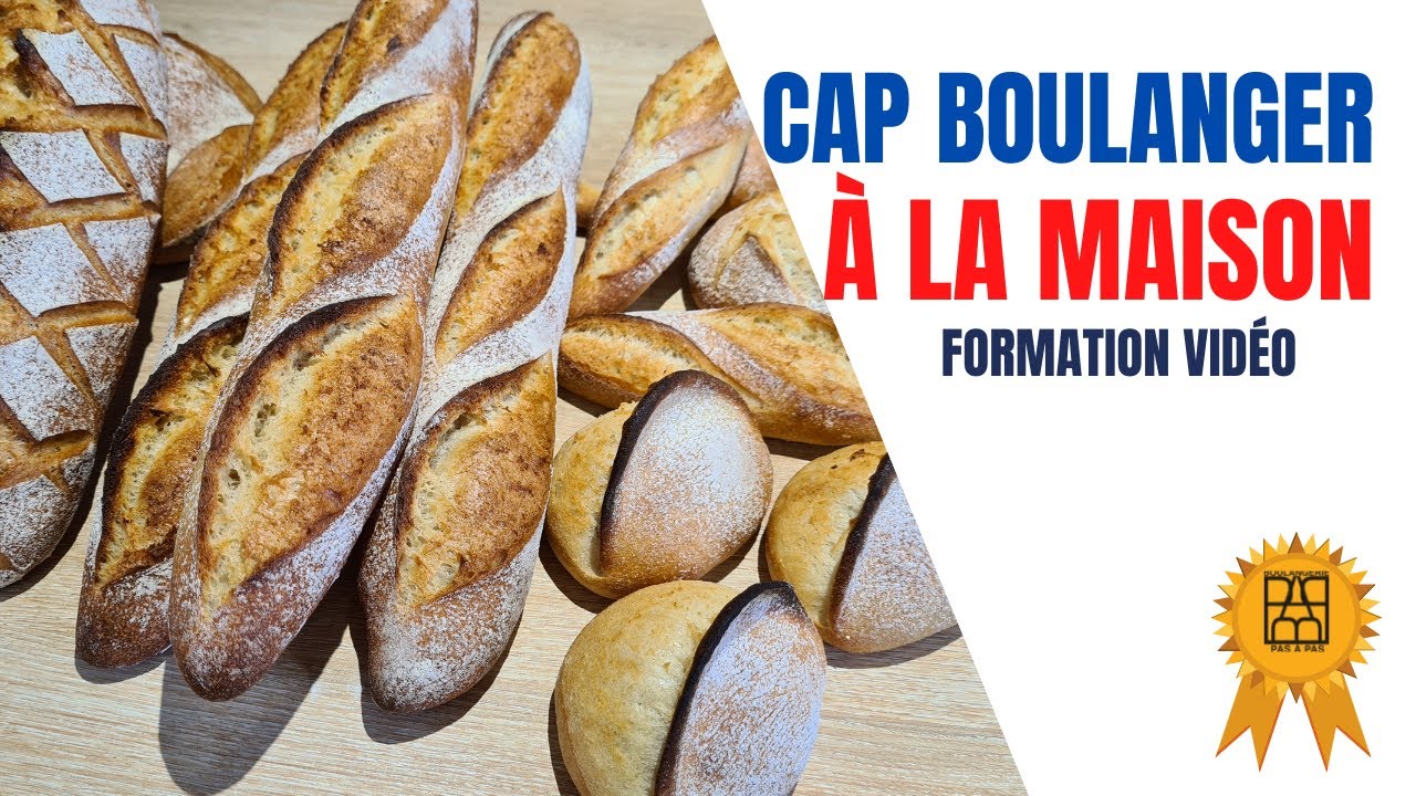 CAP BOULANGER, LA Formation CAP boulanger à la maison ‼️