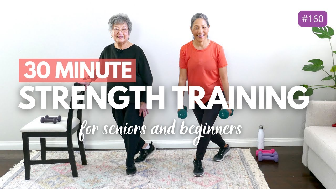 30-Minute Strength Workout for Seniors & Beginners 💪