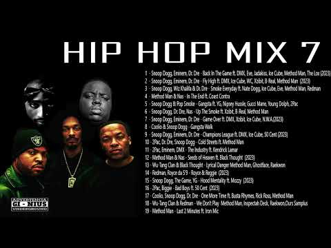 HIP HOP MIX 2023 - Snoop Dogg, Dr. Dre, Nas, 2Pac, Eminem, DMX , 50 Cent, Ice Cube, WC, Xzibit