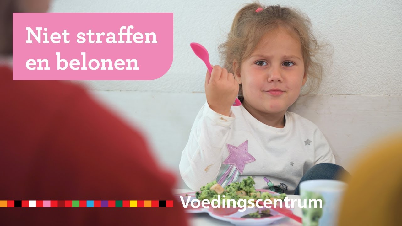 Geen straffen of belonen met eten 🍽️