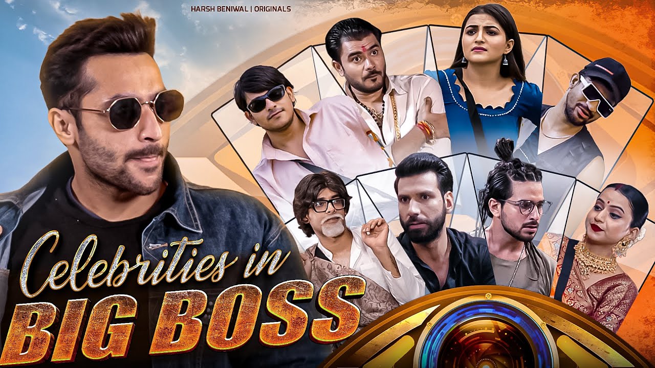 Harsh Beniwal's Hilarious Big Boss Parody | Celebrity Spoofs & Fun Moments 🎉