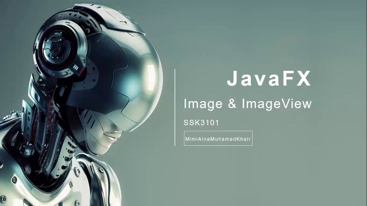 JavaFX Image & ImageView: GUI Components