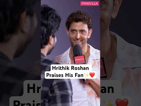 Hrithik Roshan 😌 Praises Fan’s Courage Against Stuttering✨#shorts #hrithikroshan #courage #strength