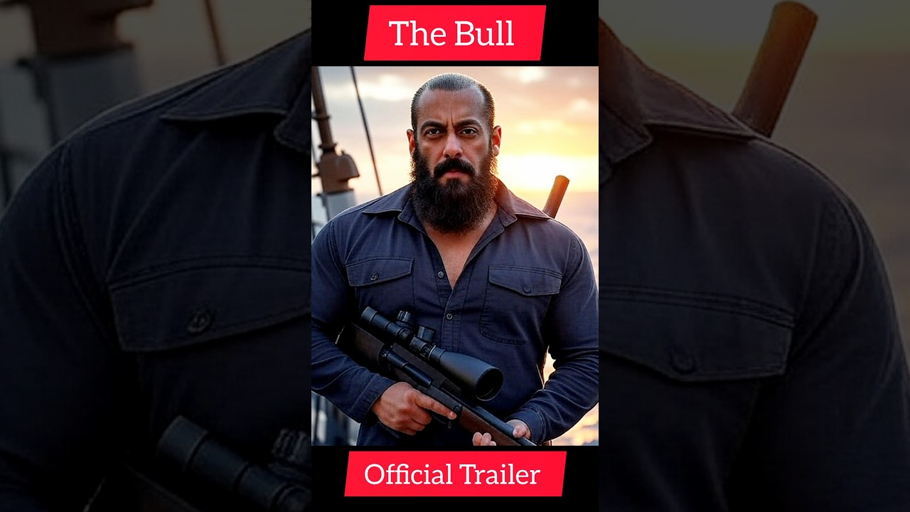 Exciting New Bollywood Action with Salman Khan & Nora Fatehi | The Bull Trailer 🎬