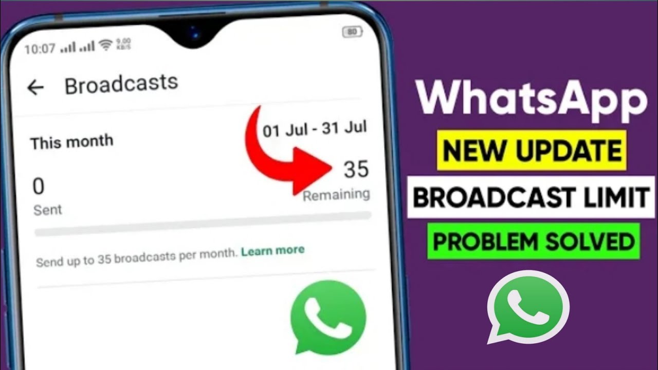 WhatsApp Broadcast Limit Update & Removal Tips 📱