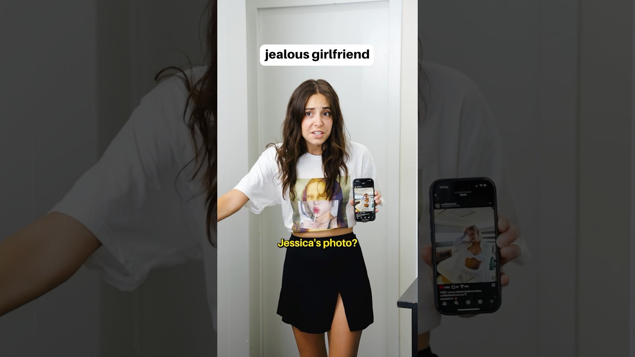 Chill vs Crazy Girlfriend 😱 | Funny Short Comparison