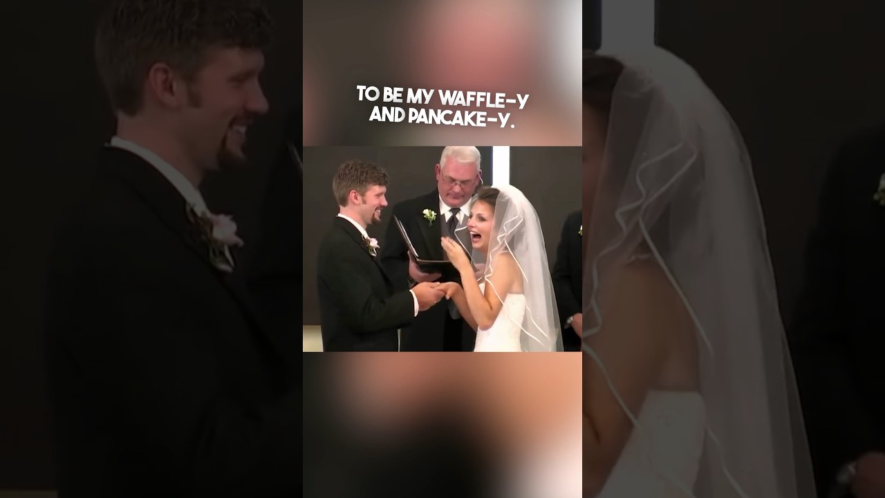 This bride couldnโt stop laughing during their wedding ๐ @gvideo04