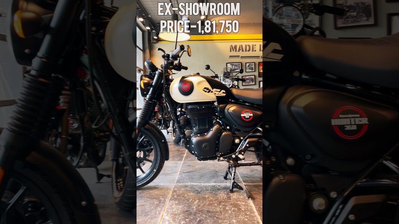 Tokyo Black Hunter-350: The 2025 Royal Enfield Model You Can't Miss! 🚀