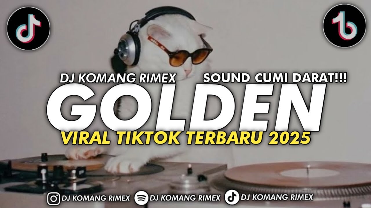 🔥 DJ Golden Jedag Jedug Viral 2025 | DJ Komang Rimex Full Beat TikTok Trend