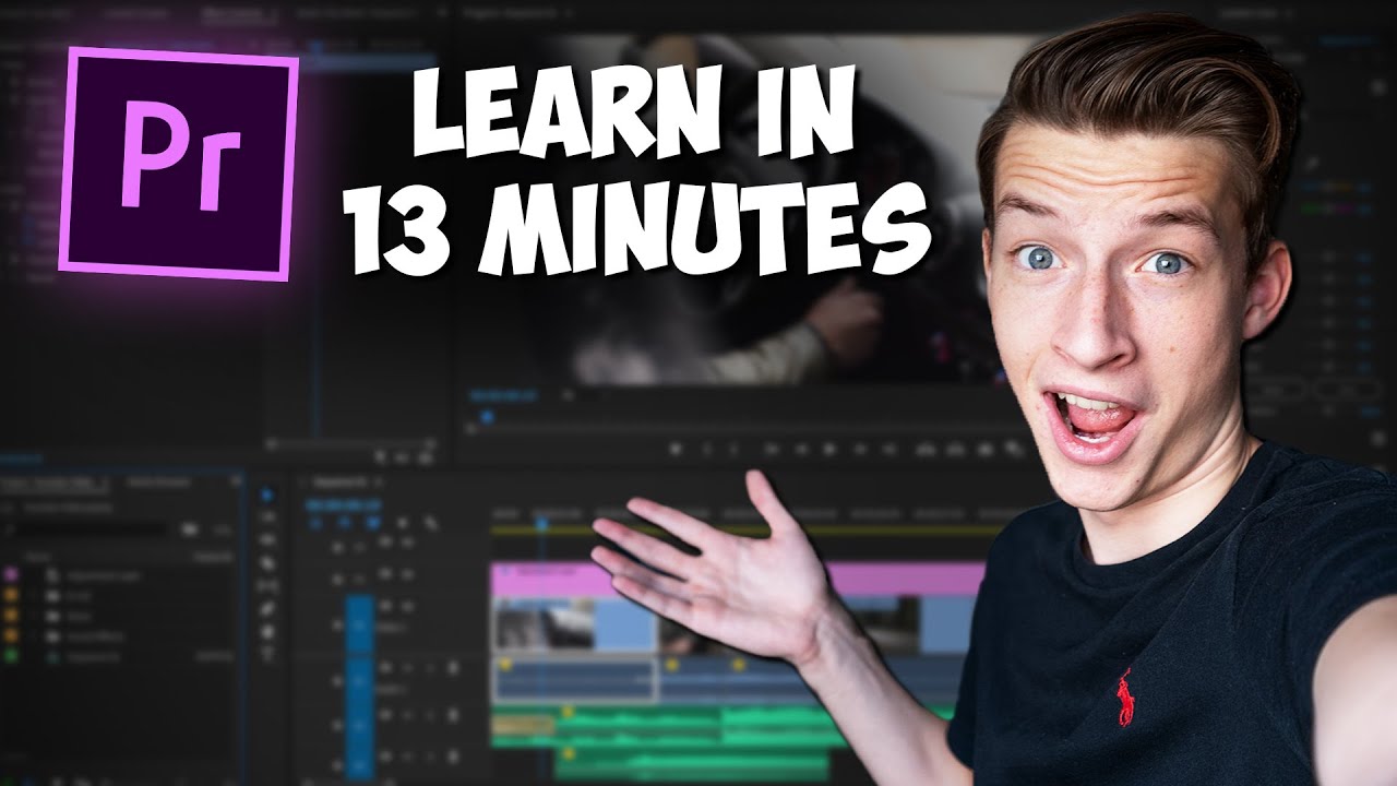 Premiere Pro Beginner Tutorial 2022 🎬