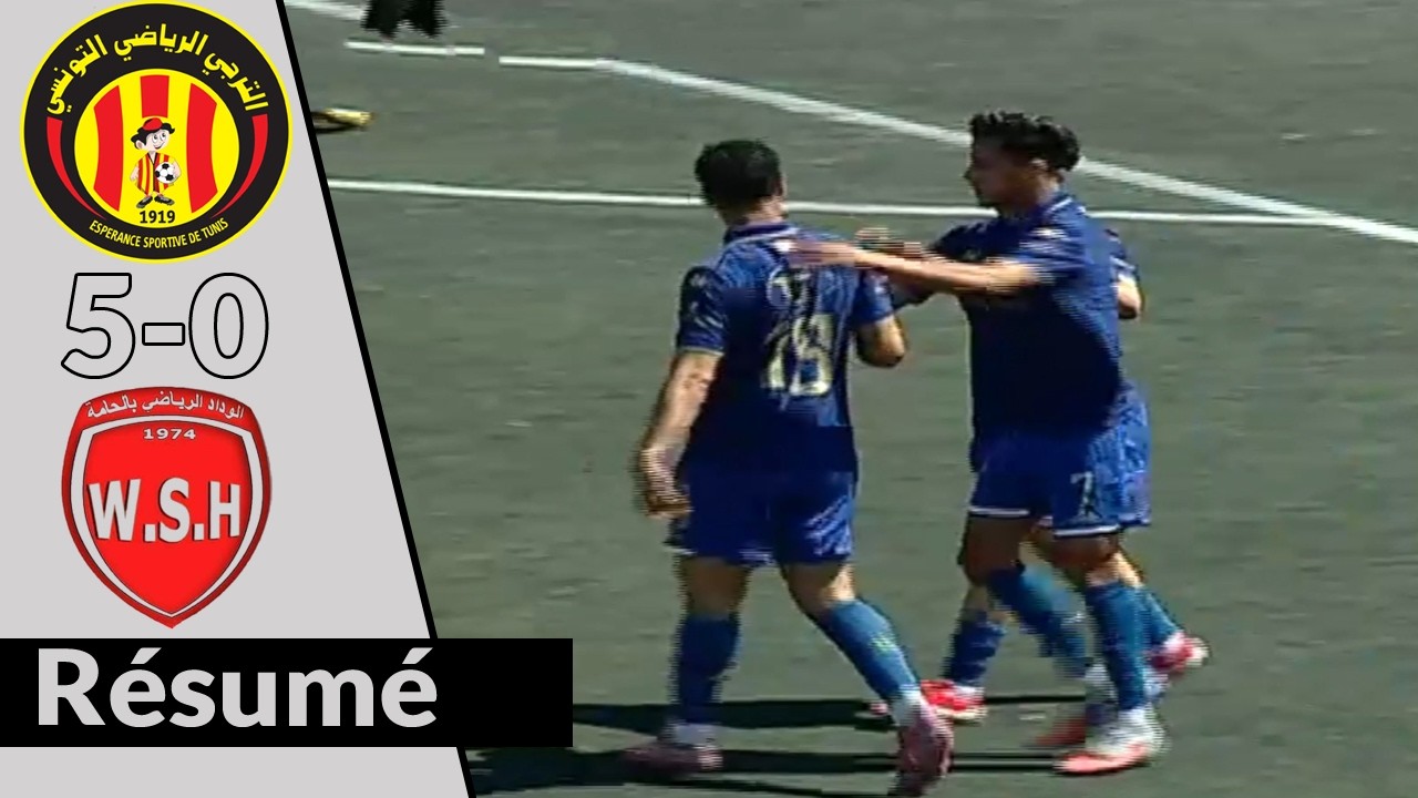 Taraji Tunis EST vs Ws El Hamma FC : Résumé & Buts Match aujourd'hui 2026