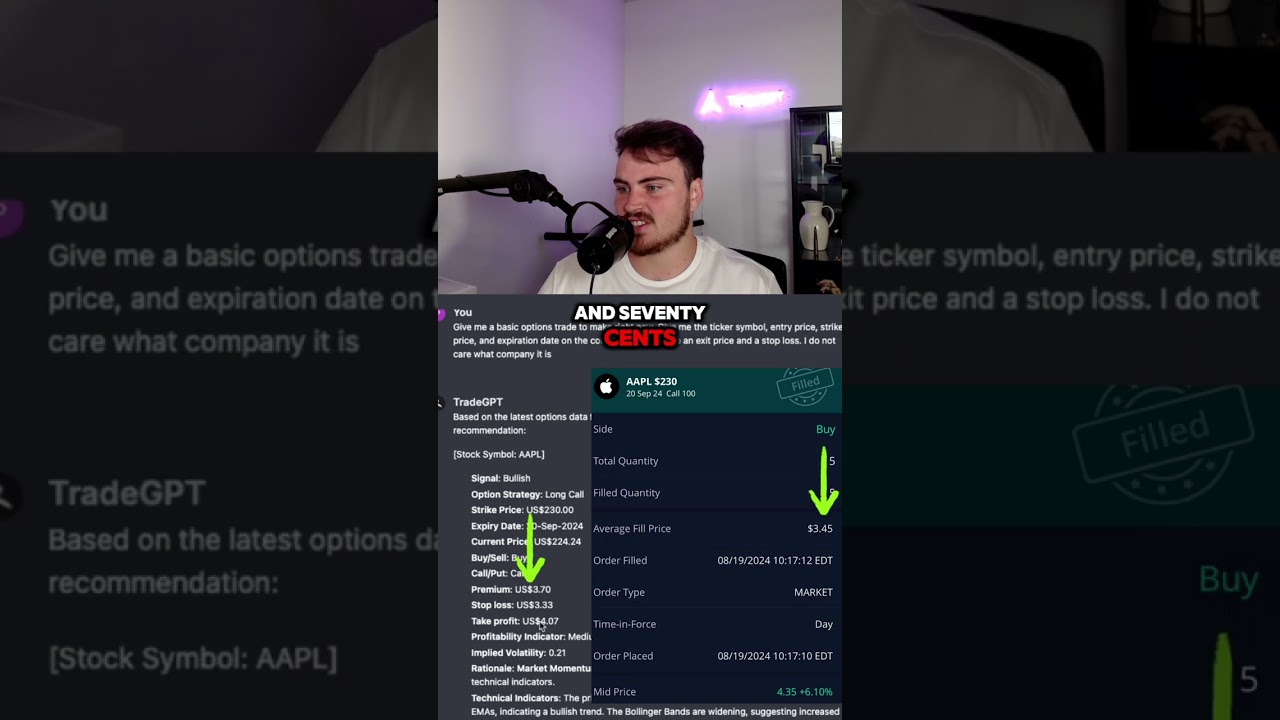 Using AI in Daily Stock Market Trading 📈