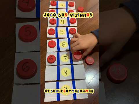 Jogo dos Vizinhos | Matemática Divertida #antecessoresucessor