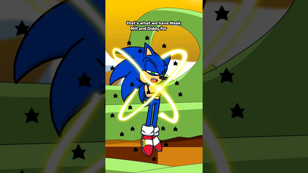 Archie Sonic Outruns His Shadow 🦔