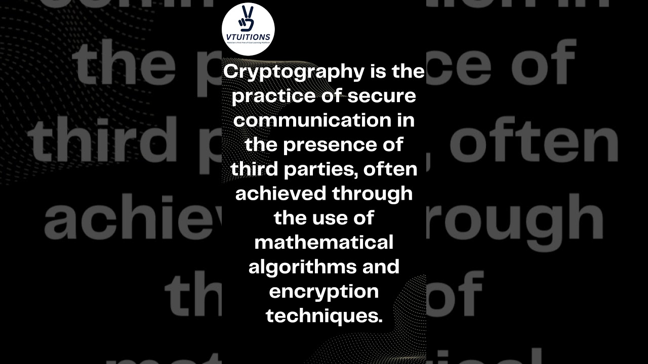 Cryptography Explained: The Key to Securing Your Data 🔐
