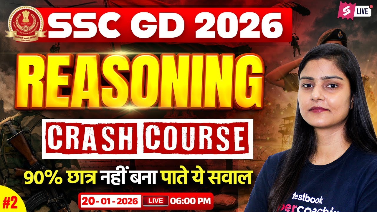 SSC GD 2026 Reasoning Practice Set by Garima Ma'am 🧠