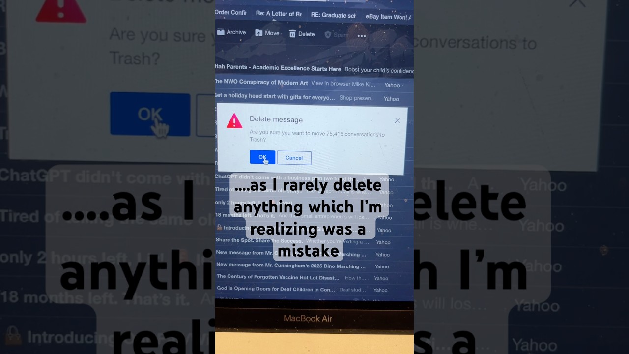 Yahoo Email Storage Update: How to Delete Thousands 📧