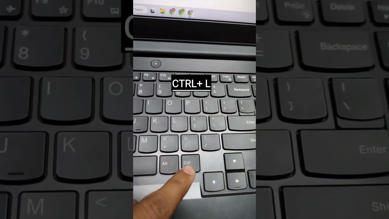 Chrome Search Bar Shortcut Key π