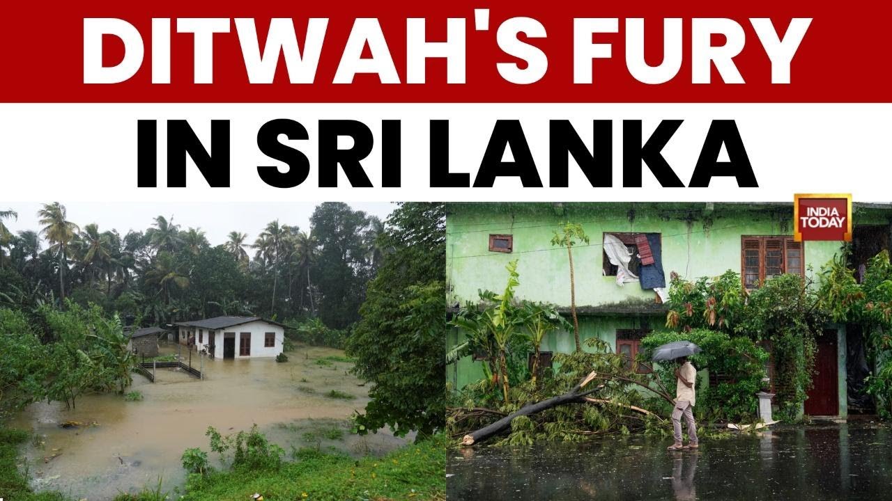 Cyclone Ditwah Devastates Sri Lanka: 40 Dead & Floods 🌊