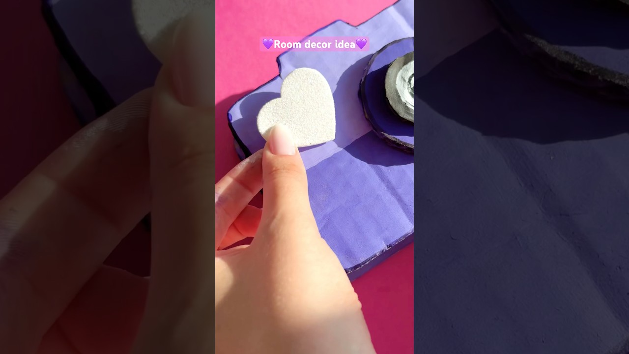 DIY Pencil Holder for Room Decor 💜