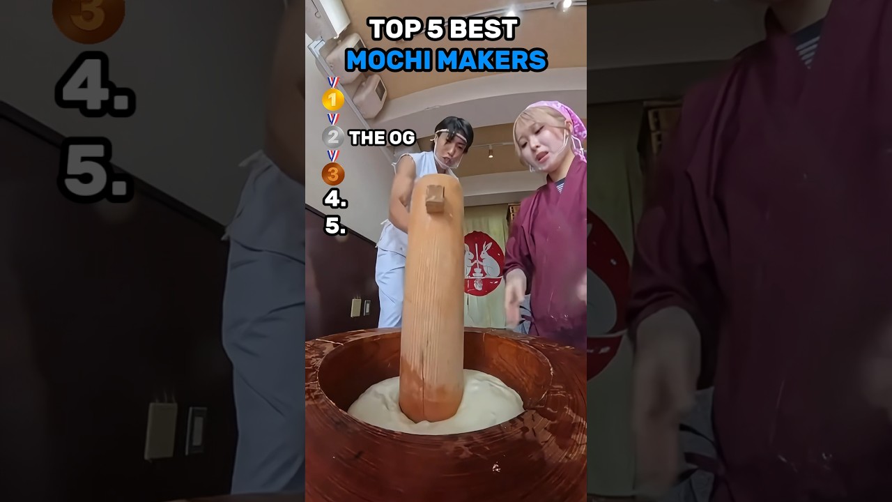Top 5 Mochi Making Moments That Will Make You Laugh 😂 | Best Mochi Rankings Part 1