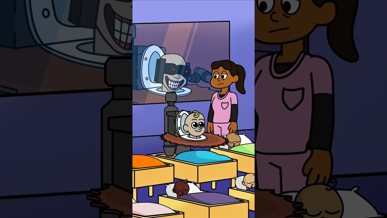 Skibidi Toilet Babies Cartoon Animation 🚽