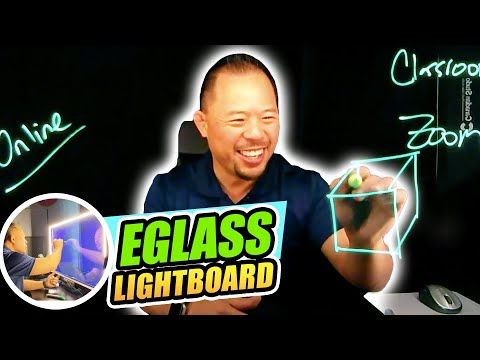 The ULTIMATE Whiteboard! A look at the eGlass Lightboard | EdTchoi