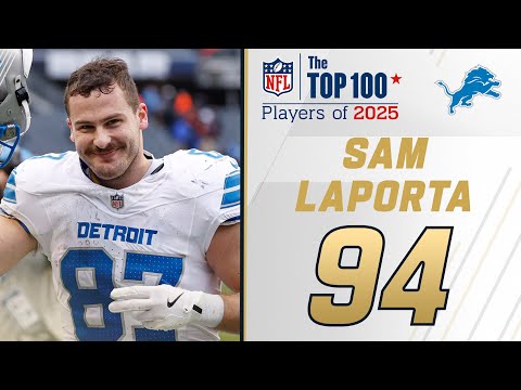 94: Sam LaPorta (TE, Lions) | Top 100 Players of 2025