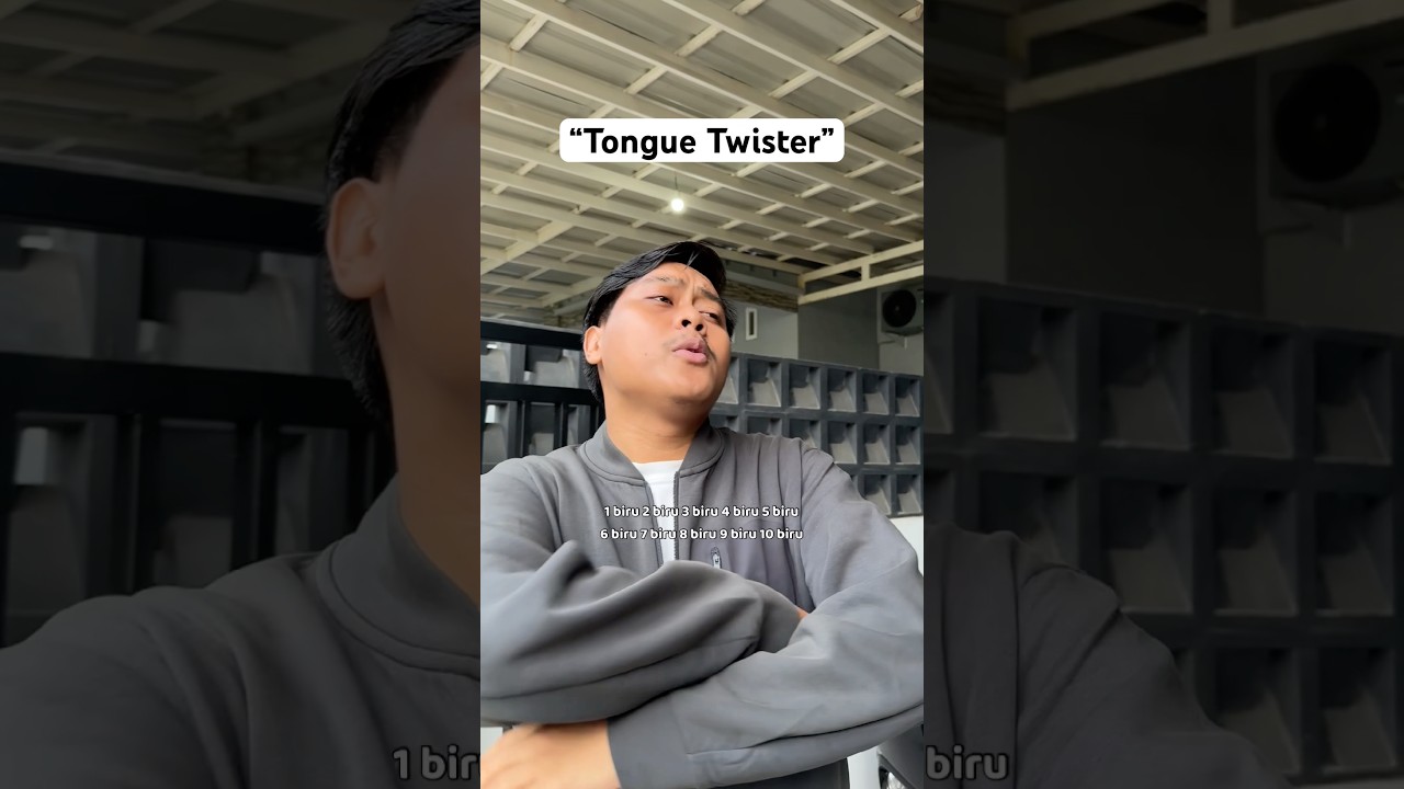 Mengadu Lidah #shorts #komedi
