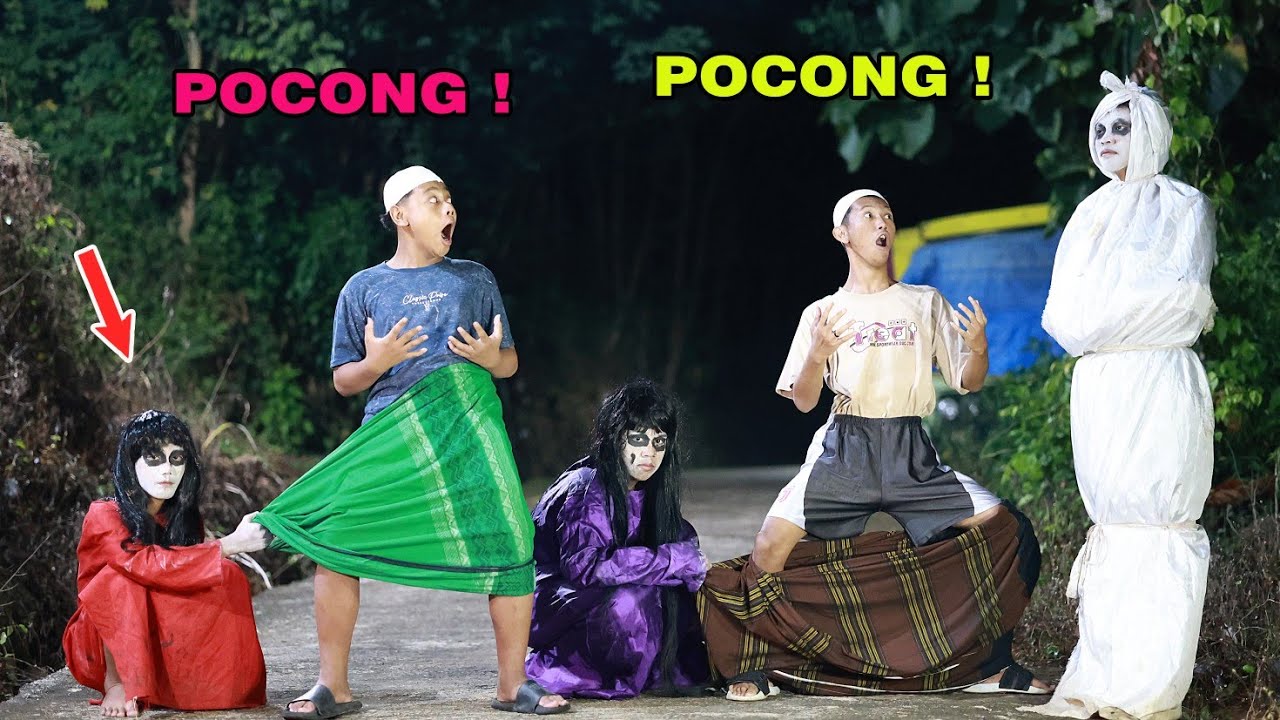 Prank Pocong & Kuntilanak Terbaru Lucu 🤣