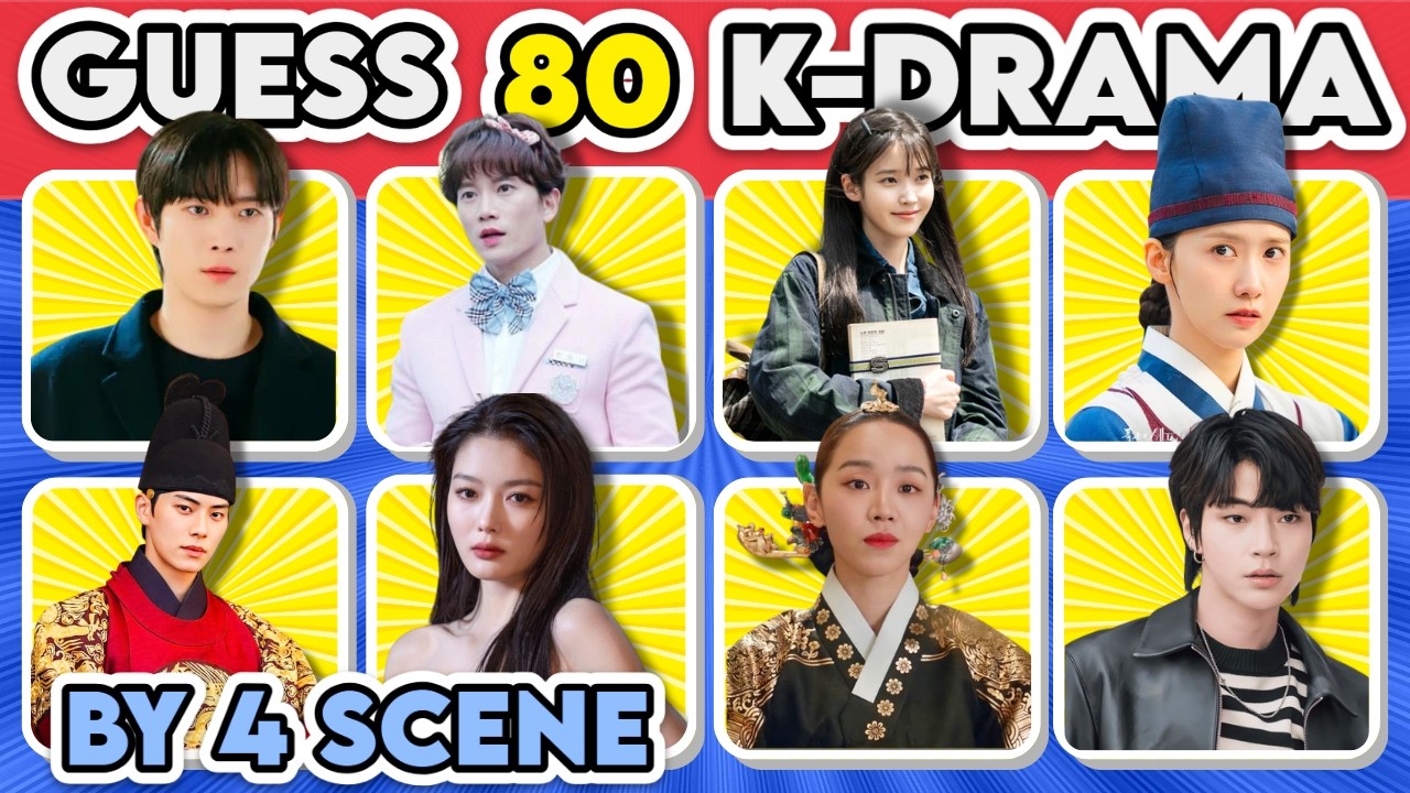 Guess the K-Drama from 4 Pictures #4 🎬