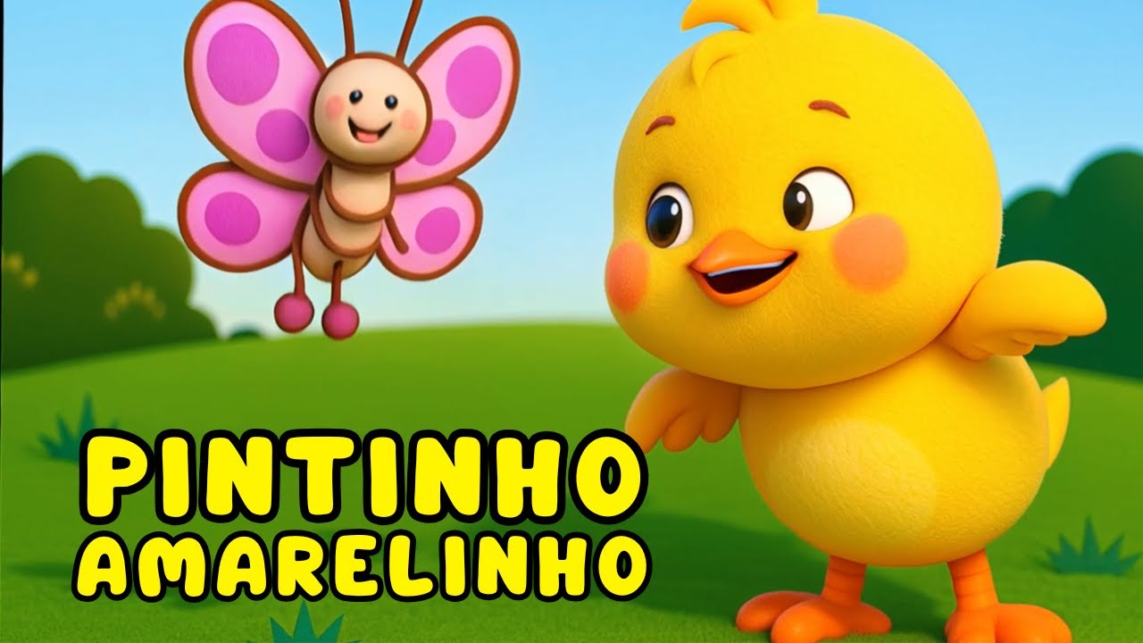 Meu Pintinho Amarelinho 🐥 - Música Infantil Educativa em 3D | Animazoo
