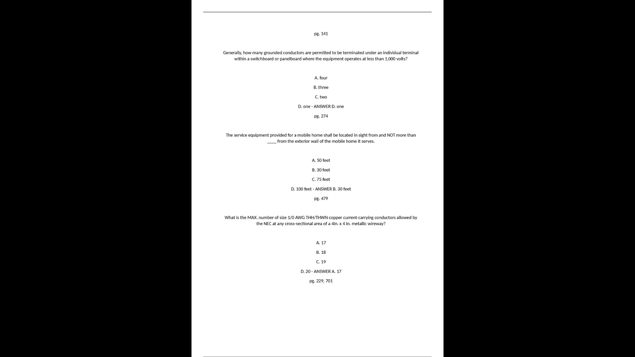 Master Electrician Exam Prep: Scores 100% on Exams 10-12