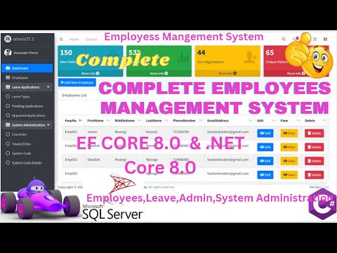 EP 1: Employee Management System with ASP.NET Core MVC