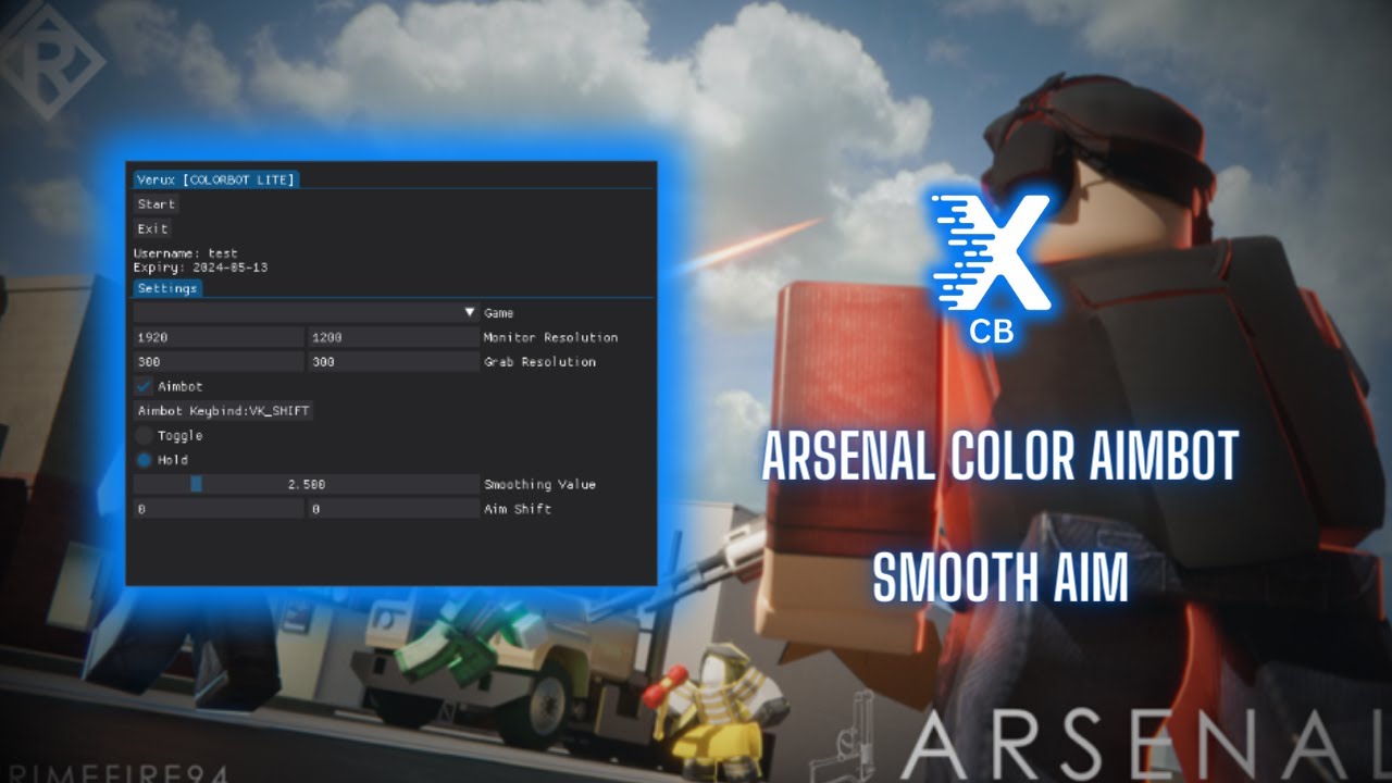 Arsenal Color Aimbot & Legitbot ๐