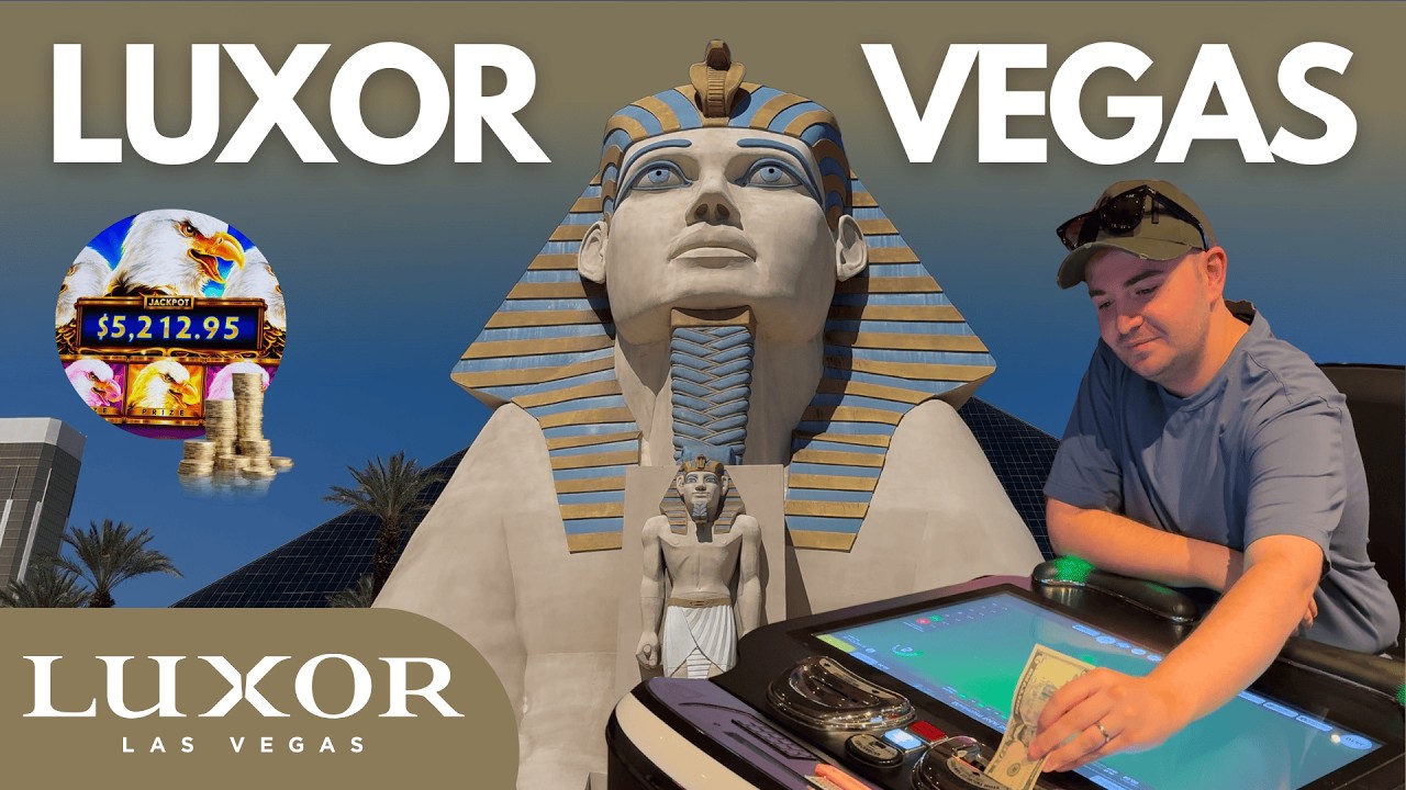 Luxor Hotel & Casino 2025 Full Tour ✨