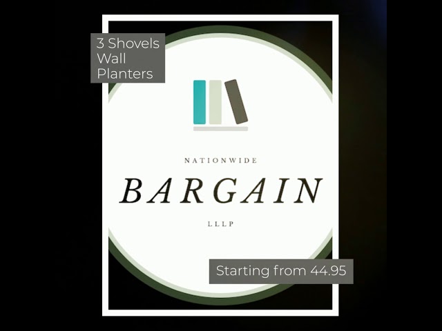 Charming Farmhouse Wall Planters with Metal Shovels 🌸