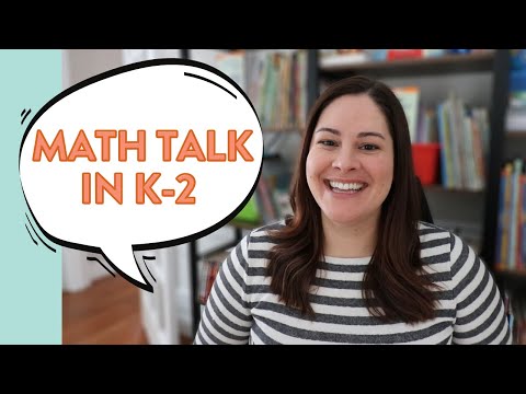 How to use math talk in kindergarten, 1st, and 2nd grade // 3 phrases to use during your math block