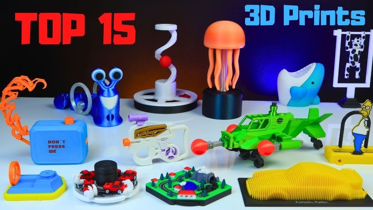 15 Amazing 3D Prints You Need to See ๐