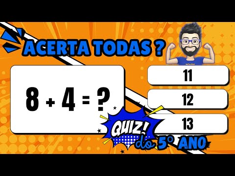 Quiz de Matemática do 5º Ano – Quiz da Adição [Quantas Você Acerta?]