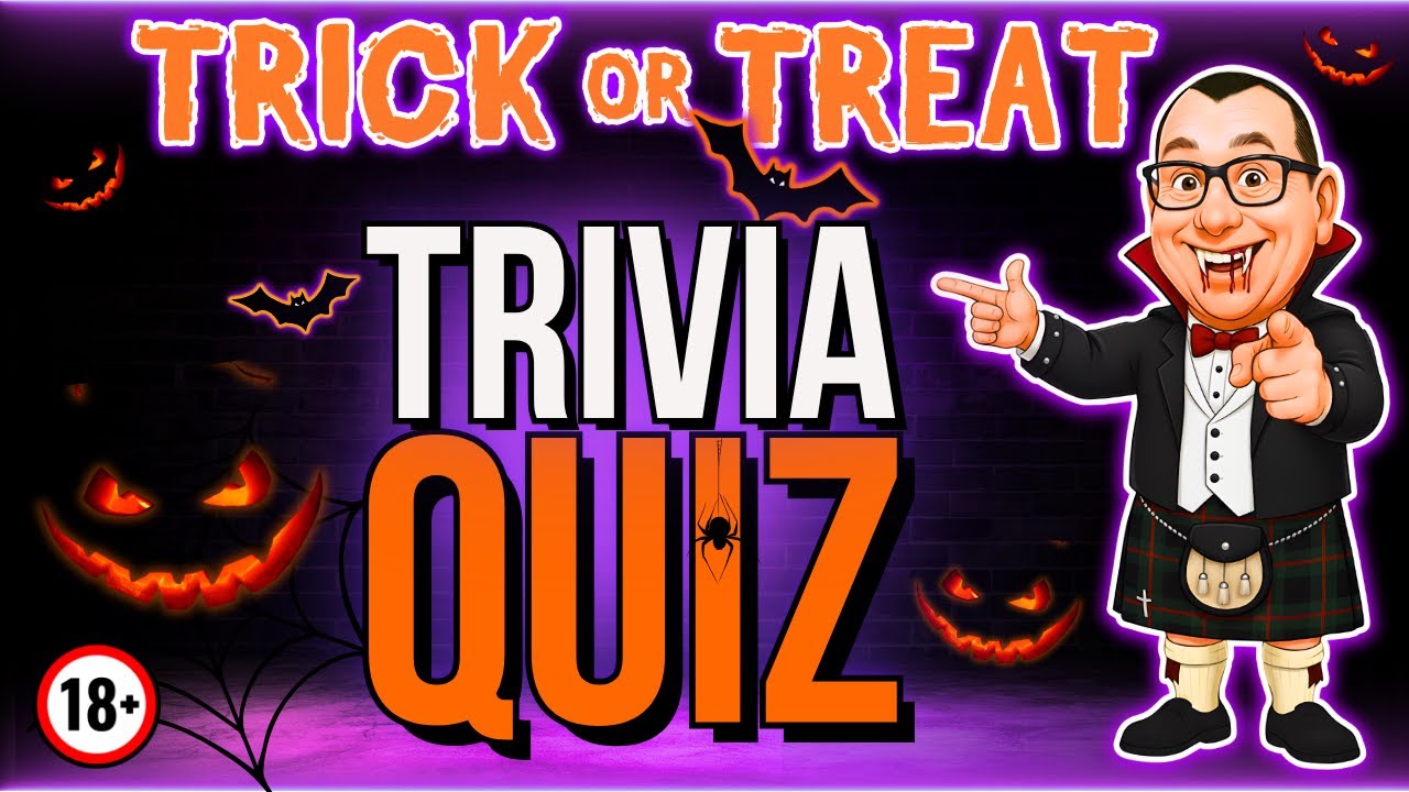 The Halloween Quiz PUB QUIZ 🎃 70 Trivia Questions - Trick or Treat!