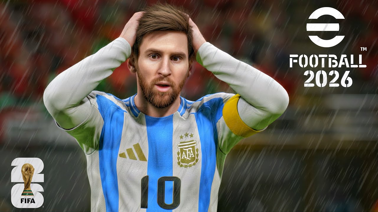 eFootball 2026 PS5 Pro 4K: Argentina vs France World Cup Final