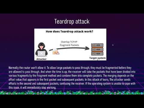 Teardrop Attack