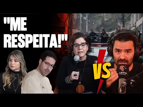 GUERRA NO RIO: CARLA ALBUQUERQUE PARTE PRA CIMA DE ARTHUR DO VAL AO VIVO