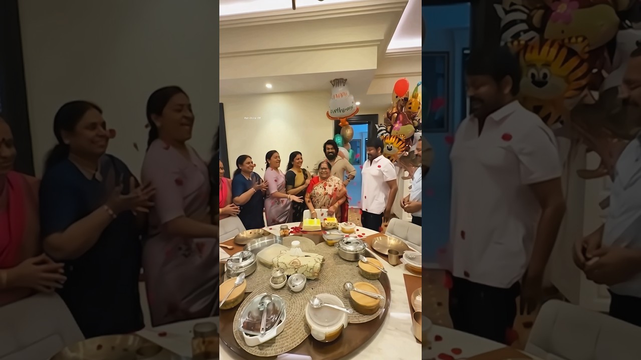 అంజనమ్మ పుట్టినరోజు వేడుక | కుటుంబ సంతోషం మరియు ప్రేమ 🎉