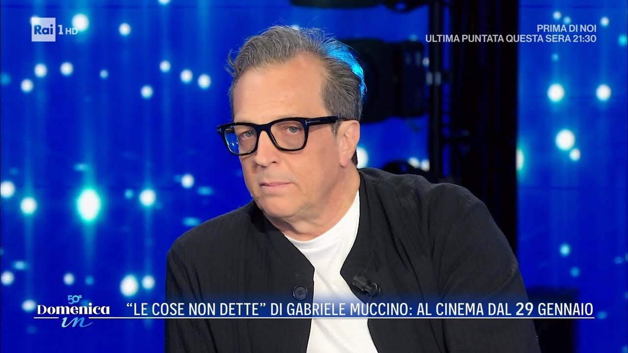 "Le cose non dette", l'ultimo film di Gabriele Muccino - Domenica In 25/01/2026