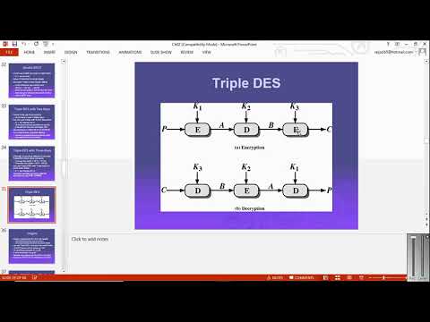 Double and Triple Data Encryption Standard (DES) || urdu hindi | Double and Triple DES lecture |p 37